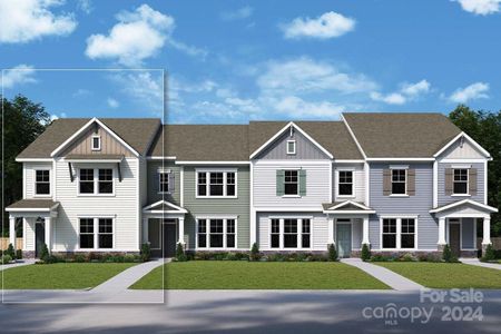 New construction Townhouse house 10505 Boudreaux Street, Huntersville, NC 28078 The Gardengate- photo 0