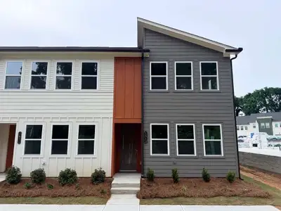 New construction Townhouse house 1613 Worley Wy Nw, Atlanta, GA 30318 plan Cedar - image