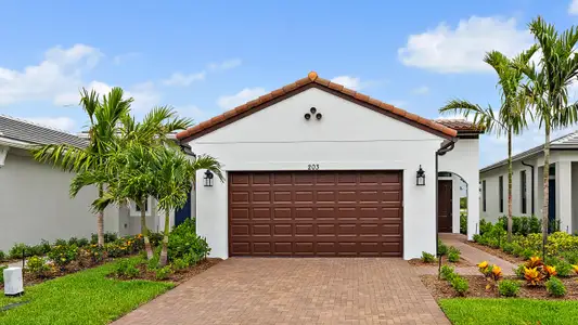 New construction Single-Family house 203 Se Via, Port St. Lucie, FL 34952 plan Caroline - image