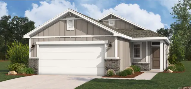 New construction Single-Family house 13227 Chanute Field Dr, San Antonio, TX 78253 plan Pecos - image