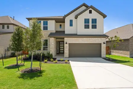 New construction Single-Family house 148 Old Woods Rd, Liberty Hill, TX 78642 plan Reimer - image