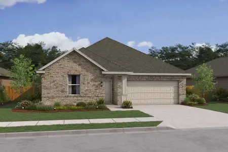 New construction Single-Family house 539 Brookside Dr, Van Alstyne, TX 75495 plan Goldenrod II - image