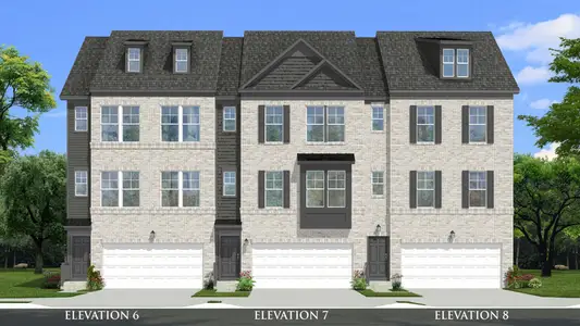New construction Townhouse house Newnan, GA 30265 plan Grable - image