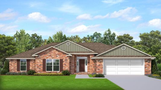New construction Single-Family house 6001 Crocket Cv, Crestview, FL 32539 plan Plan 2105 - image
