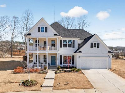 New construction Single-Family house 7277 Maple Brook Ln, Flowery Branch, GA 30542 plan Riverton - image