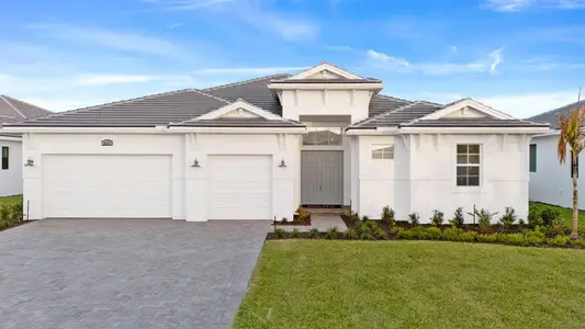 New construction Single-Family house 8353 Sw Puccini Wy, Port St. Lucie, FL 34987 plan Valerie - image
