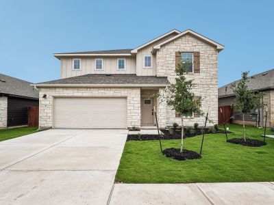 New construction Single-Family house 125 Skyview Farm Ln, Liberty Hill, TX 78642 plan The Kessler (C454) - image