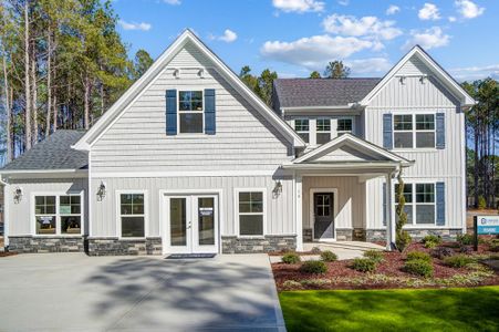 New construction Single-Family house 1012 Moss Rd, Zebulon, NC 27597 plan Roanoke - image