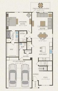 Pulte Homes, Dinero floor plan