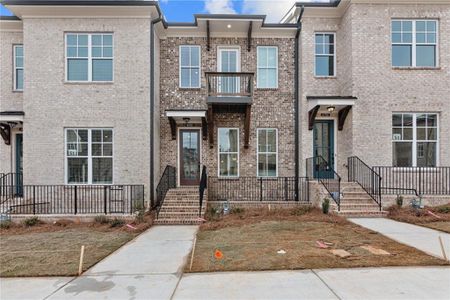 New construction Townhouse house 3902 Benchwood Court, Unit 202, Peachtree Corners, GA 30092 The Benton II- photo 0