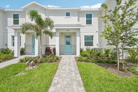 New construction Townhouse house 4458 Sunset Garden St, Bradenton, FL 34210 plan Carmel - Townhomes - image