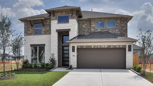 New construction Single-Family house 22303 Larkspir Gate Dr, Hockley, TX 77447 plan 3190W - image