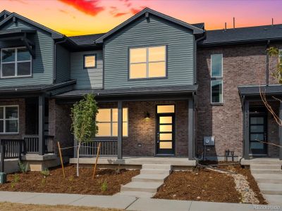 New construction Townhouse house 22185 E 7Th Place, Aurora, CO 80019 Orchard- photo 0