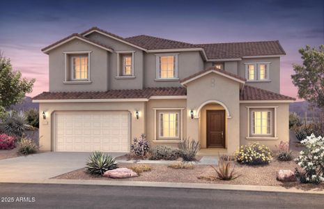 New construction Single-Family house 26043 S 224Th Wy, Queen Creek, AZ 85142 plan Messina - image