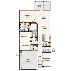New construction Single-Family house 22726 N 182 Ln, Surprise, AZ 85387 plan Wren - image 5