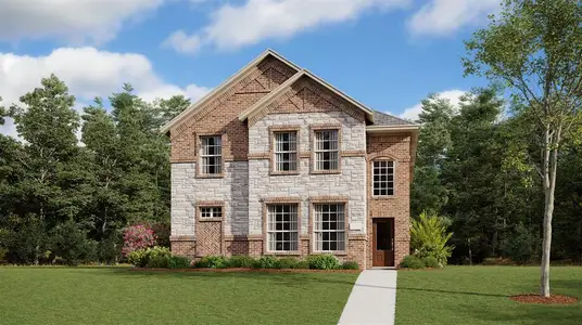 New construction Single-Family house 2824 Brushy Lake Dr, Fort Worth, TX 76179 plan Beaumont - image
