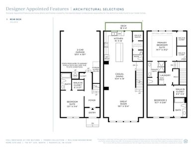 New construction Townhouse house 716 41 Ave, Nashville, TN 37209 plan Milligan Brandywine - image 5