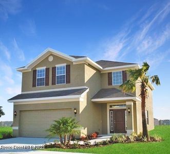 New construction Single-Family house 1240 Canfield Circle Se, Palm Bay, FL 32909 2405- photo 0