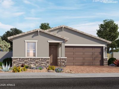 New construction Single-Family house 4186 W Erik Ln, San Tan Valley, AZ 85144 plan Jubilee - image