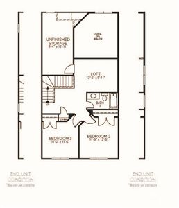 Second floor layout