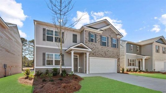 New construction Single-Family house 97 White Spruce Wy, Newnan, GA 30265 plan Hayden - image