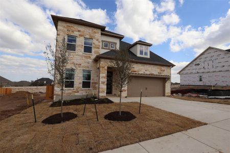 New construction Single-Family house 1208 Snowdrop Dr, Georgetown, TX 78628 Belmont II- photo 4 4