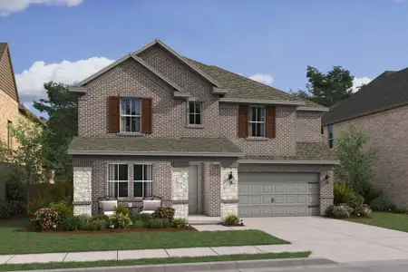 New construction Single-Family house 1009 Candlewyck Dr, Justin, TX 76247 plan Santa Fe - image