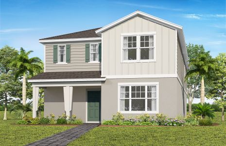 New construction Single-Family house 15559 Peaceful Pines Aly, Clermont, FL 34714 plan Talbot - image