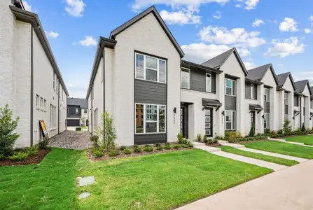 New construction Townhouse house 2552 Campden Mews, Allen, TX 75013 - image