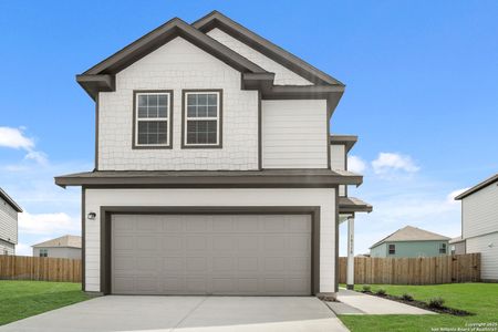 New construction Single-Family house 10110 Carnelian Cv, San Antonio, TX 78245 plan The Rockhampton - image