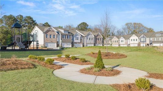 New construction Townhouse house 637 Gunnin Wy, Unit 30, McDonough, GA 30253 plan Edmund - image