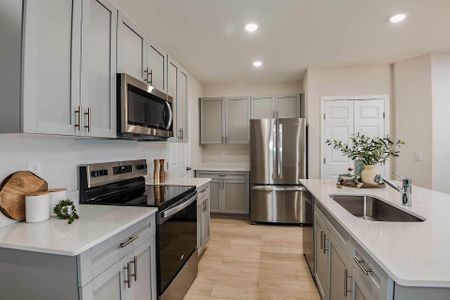 Kitchen with Large Center Island