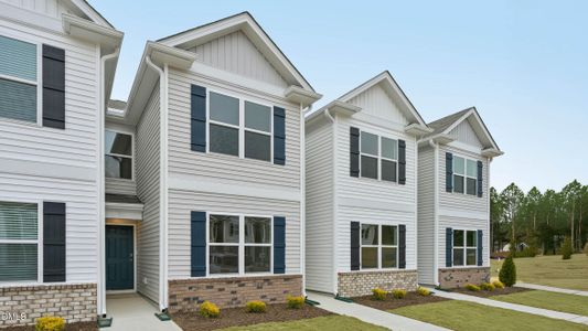 New construction Townhouse house 5820 Brambleberry Wy, Raleigh, NC 27616 plan Jonathan - image