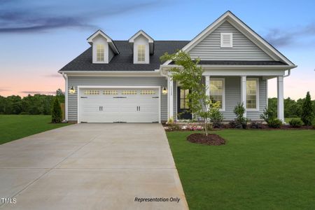 New construction Single-Family house 91 Kitty Branch Way, Smithfield, NC 27520 The Clayton- photo 0