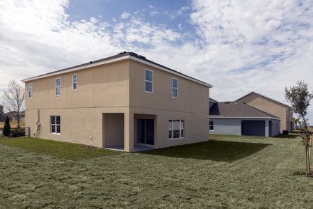 Rear Exterior with Covered Lanai - Wilshire by Landsea Homes