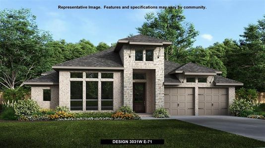 New construction Single-Family house 168 Seaside Sparrow Way, Kyle, TX 78640 Design 3031W- photo 0