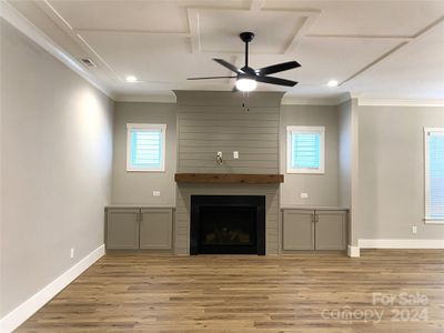 Great Room with Fireplace & Built-ins