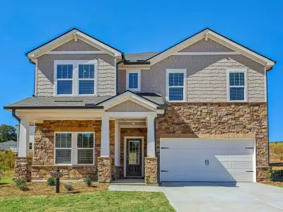 New construction Single-Family house 1179 High Falls Ln, Grayson, GA 30017 plan Chatham Basement - image