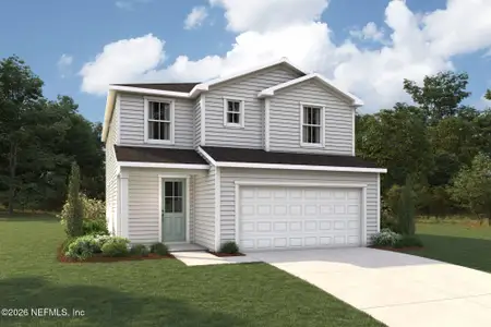 New construction Single-Family house 2935 Darlington Oak Rd, Green Cove Springs, FL 32043 plan Riley - image
