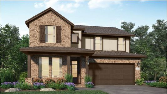 New construction Single-Family house 6406 Golden Seaton Drive, Katy, TX 77493 Pelham- photo 0