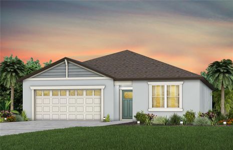 New construction Single-Family house 526 Pine Tree Blvd, Lake Alfred, FL 33850 Hanover- photo 0