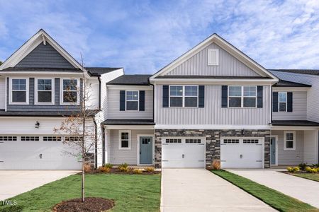 New construction Townhouse house 17 Village Edge Dr, Lillington, NC 27546 Graham- photo 0