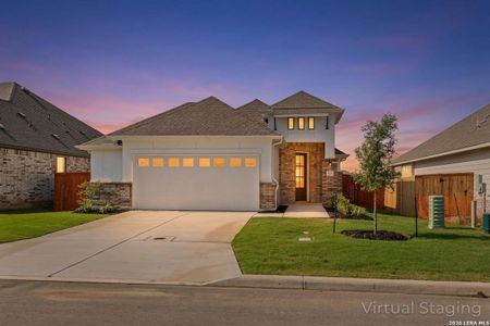 New construction Single-Family house 283 Ainslie St W, Castroville, TX 78009 plan Hale - image