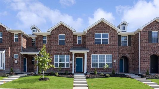 New construction Townhouse house 1151 Morgan Drive, Sherman, TX 75090 Crockett A- photo 0