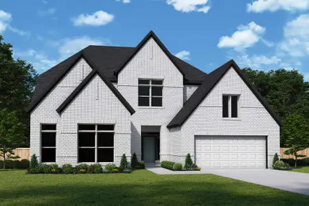 New construction Single-Family house 1700 Beech Ridge Dr, Northlake, TX 76226 plan The Narrowleaf - image