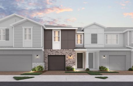 New construction Townhouse house 540 Southern Edge Wy, Sanford, FL 32771 Magnolia- photo 0