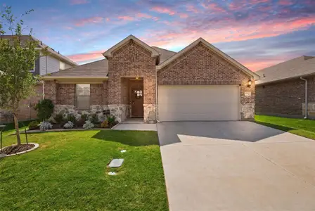 New construction Single-Family house 9352 Lone Maverick Dr, Crowley, TX 76036 plan The Henderson - image