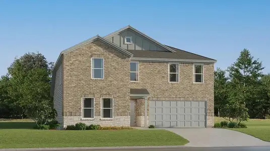 New construction Single-Family house 6103 Gunn Ridge Dr, College Station, TX 77845 plan Cobb - image