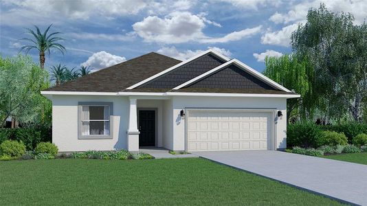 New construction Single-Family house 2355 Selenia Street, Lake Alfred, FL 33850 Biscayne- photo 0