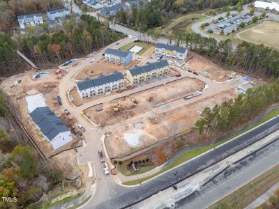 New construction Townhouse house 2107 Lambert Rd, Cary, NC 27519 Buckingham- photo 47 47